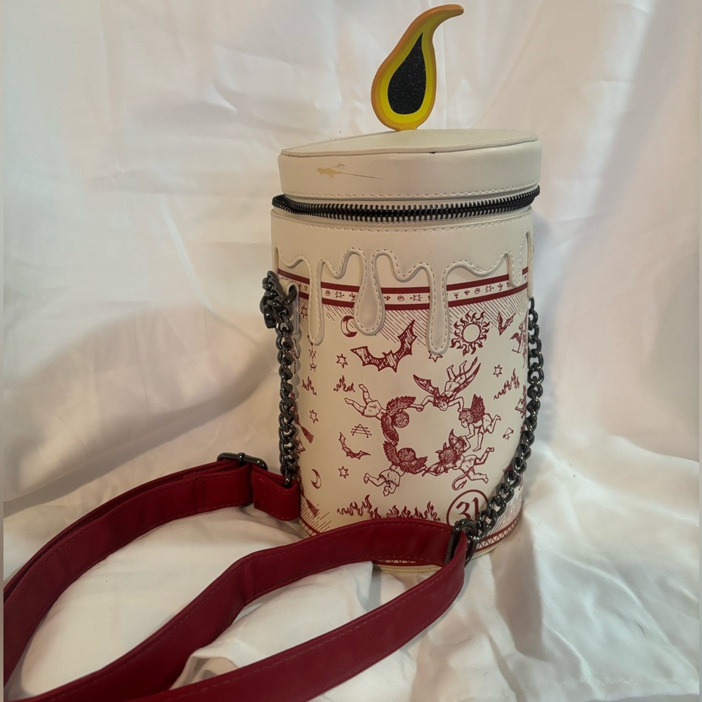Loungefly Black Flame Candle Purse